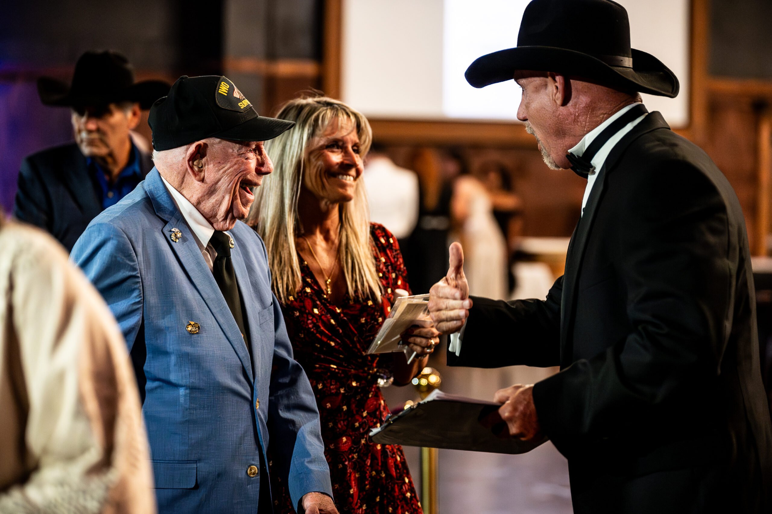 The main event floor at Fort Worth Stockyards Station