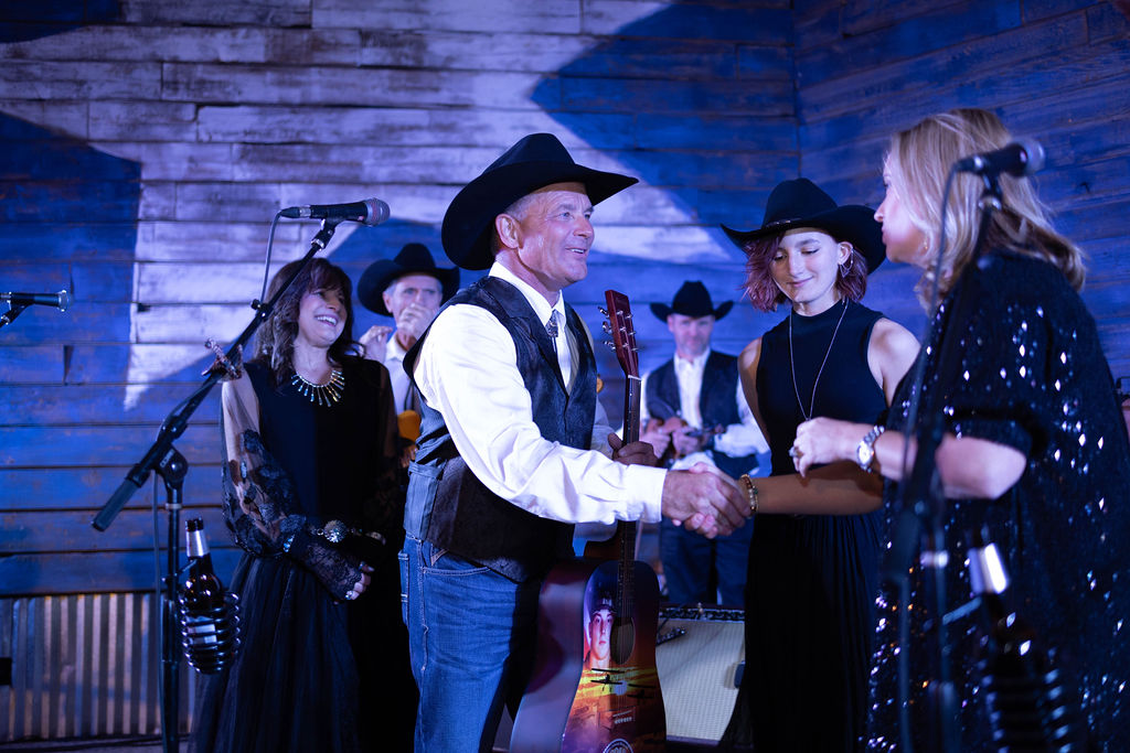 Supporters at Black Tie & Boots 2023