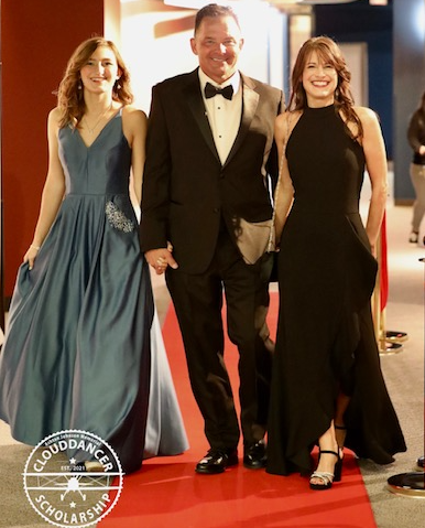 The Johnson family at the 2022 gala